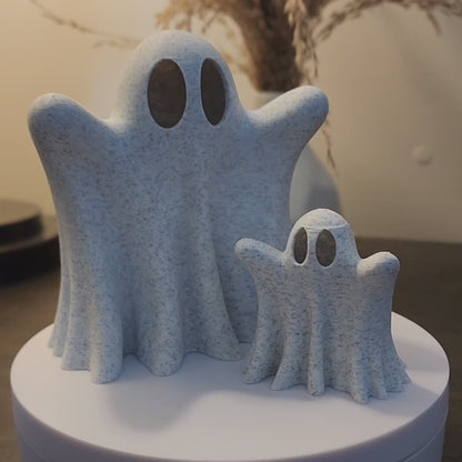 Ghost Family Decoration 3D Printed